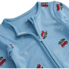 Snowy Car Two Way Zip-Up Sleepsuit Christmas Car Print - Footie Pajamas - 4