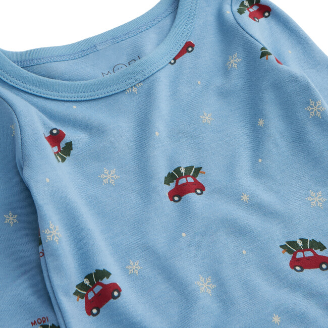 Snowy Car Pajamas Christmas Car Print - Pajamas - 4