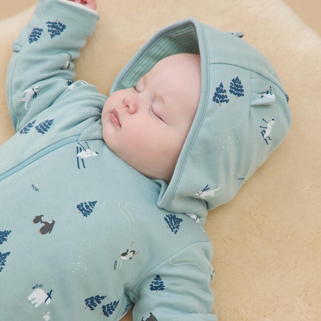 Ski Pramsuit Forget-me-not - Snowsuits - 2