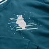 Ski Oversized Sweatshirt Teal - Sweatshirts - 3