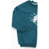Ski Oversized Sweatshirt Teal - Sweatshirts - 4