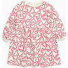 Hearts Dress Cream & Red - Dresses - 1 - thumbnail