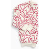 Hearts Oversized Sweatshirt Cream & Red - Sweatshirts - 2 - thumbnail