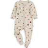 Christmas Two Way Zip-Up Sleepsuit White Christmas - Footie Pajamas - 1 - thumbnail