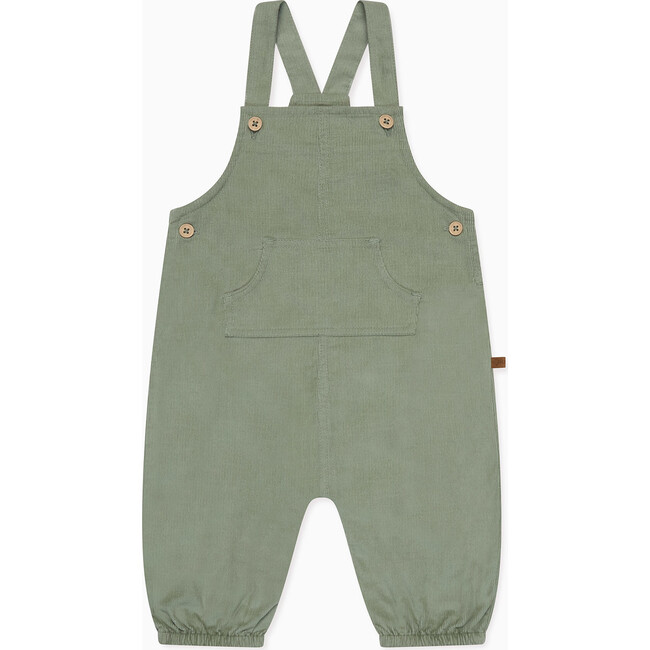 Corduroy Overalls Lilypad Green