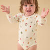 Christmas Long Sleeve Bodysuit White Christmas - Onesies - 2