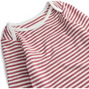Stripe Long Sleeve Bodysuit Red Stripe - Onesies - 3