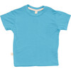 Bamboo Tee, Aqua - T-Shirts - 1 - thumbnail