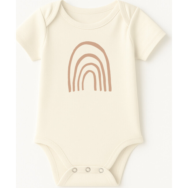 Rainbow Clay Organic Cotton Short Sleeve Baby Bodysuit