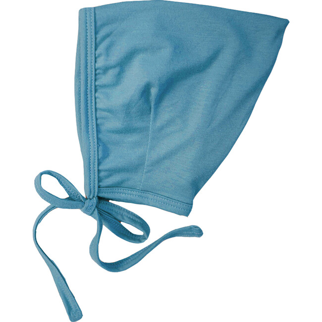 Bamboo Pixie Bonnet, Aqua - Hats - 1