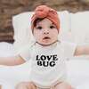 Love Bug Organic Cotton Baby Bodysuit Short Sleeve - Onesies - 5