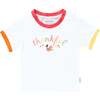 Thanksgiving Thankful T-Shirt, White - T-Shirts - 1 - thumbnail