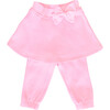 Skirted Bow Jogger, Pink - Sweatpants - 1 - thumbnail
