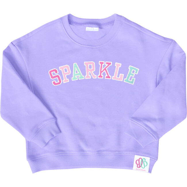 Sparkle Sweatshirt, Lavender