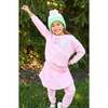 Golf Skirted Sweatsuit, Pink - Loungewear - 2 - thumbnail