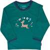 Reindeer Games Long Sleeve Shirt, Green - T-Shirts - 1 - thumbnail