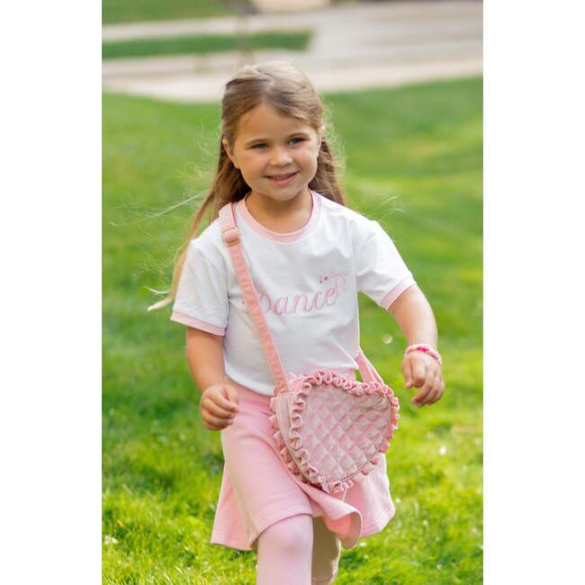 Skirted Bow Jogger, Pink - Sweatpants - 3