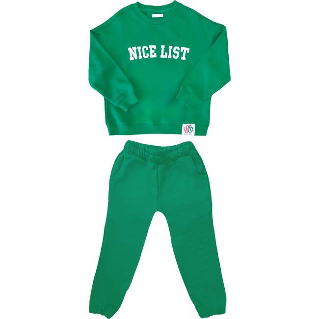 Nice List Sweatsuit, Green