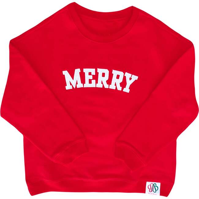 Merry Sweatshirt, Red