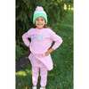 Golf Skirted Sweatsuit, Pink - Loungewear - 4 - thumbnail