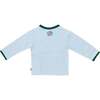 Golf Cart Santa Long Sleeve Shirt, Blue - T-Shirts - 5 - thumbnail