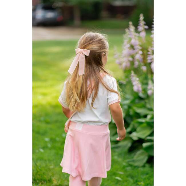Skirted Bow Jogger, Pink - Sweatpants - 4