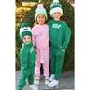 Golf Flag Bobble Hat/Mittens Bundle, Green - Winter Hats - 7