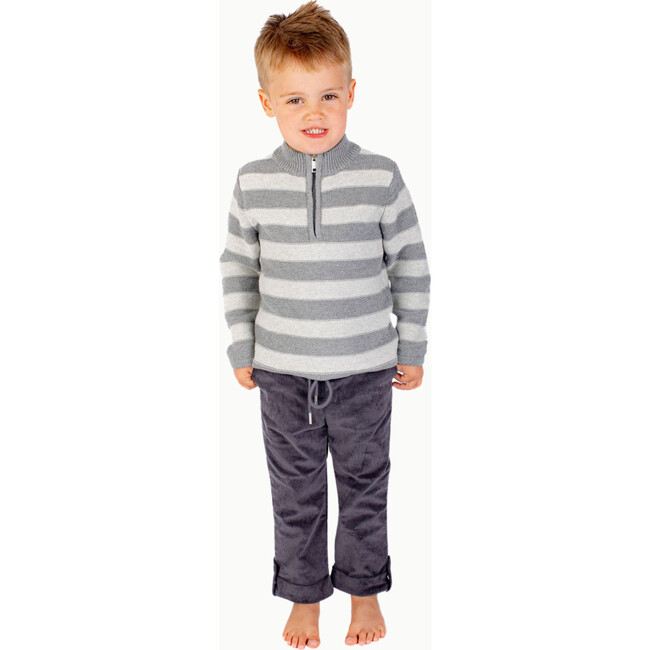 Boys' Corduroy Pants, Dark Gray
