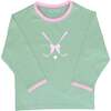 Bow Golf Clubs Long Sleeve Shirt, Green - T-Shirts - 1 - thumbnail