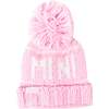 Mama/Mini Bobble Hat Bundle, Pink - Winter Hats - 4 - thumbnail