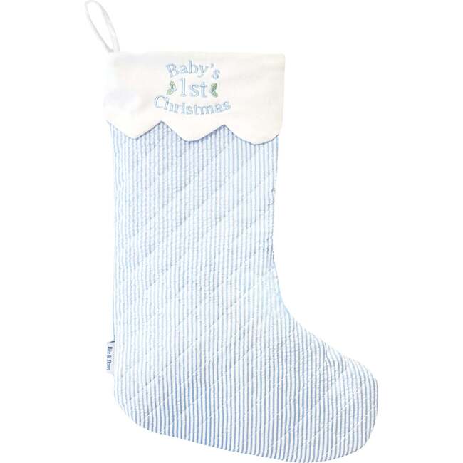 Baby's 1st Christmas Stocking, Blue
