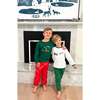 Reindeer Games Long Sleeve Shirt, Green - T-Shirts - 7 - thumbnail