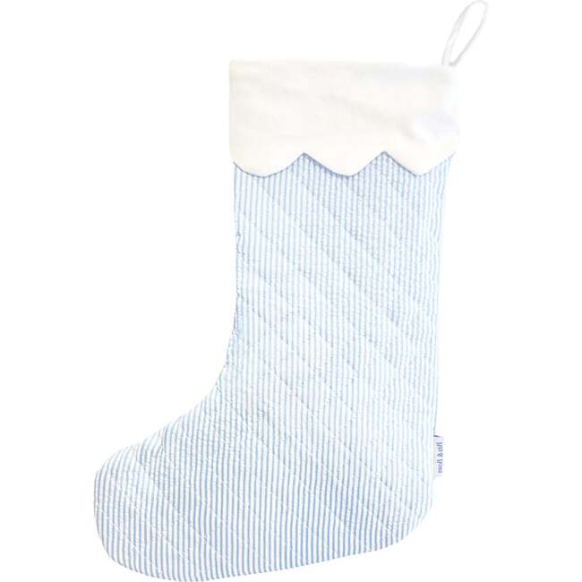 Baby's 1st Christmas Stocking, Blue - Stockings - 3