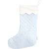 Baby's 1st Christmas Stocking, Blue - Stockings - 3 - thumbnail