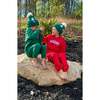 Evergreen Bobble Hat/Mittens Bundle, Green - Winter Hats - 3