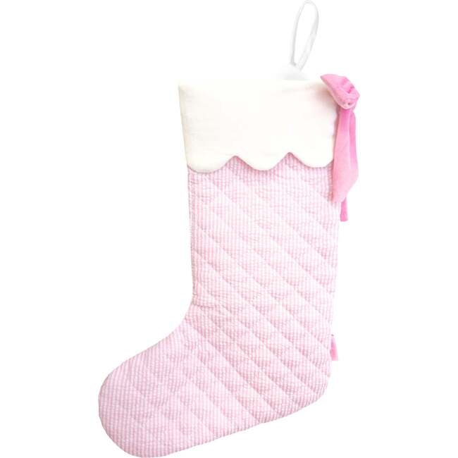 Baby's 1st Christmas Stocking, Pink - Stockings - 3