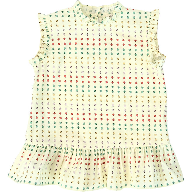 Drop Waist Dress, Ladybug