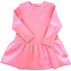 Long Sleeve Tennis Dress, Pink - Dresses - 1 - thumbnail