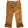 Boys' Corduroy Pants, Medium Brown - Pants - 1 - thumbnail
