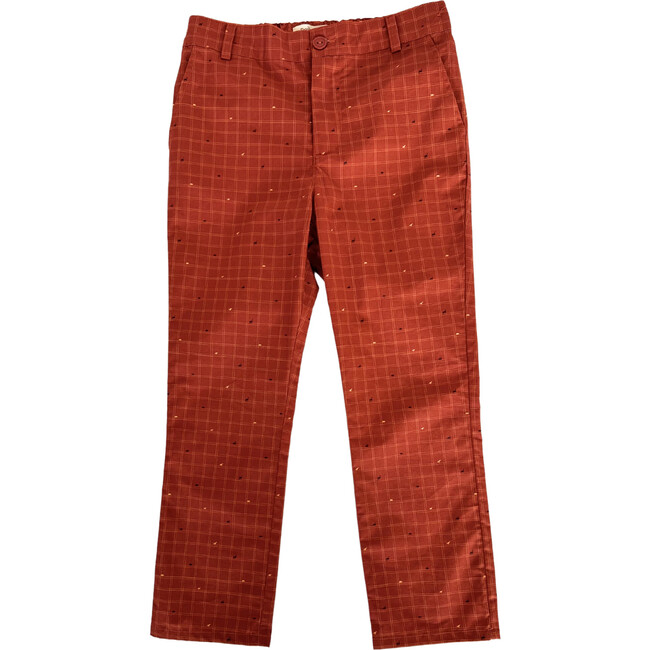 Boys' Chinos, Red Dino