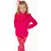 Girls' Half Zip, Pink/Red - Sweatshirts - 2