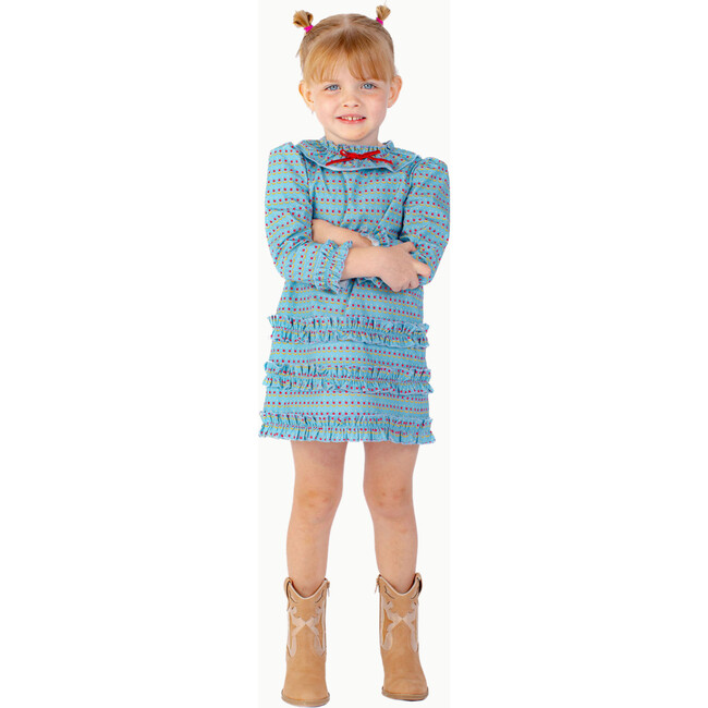 Ruffle Dress, Apples & Bananas