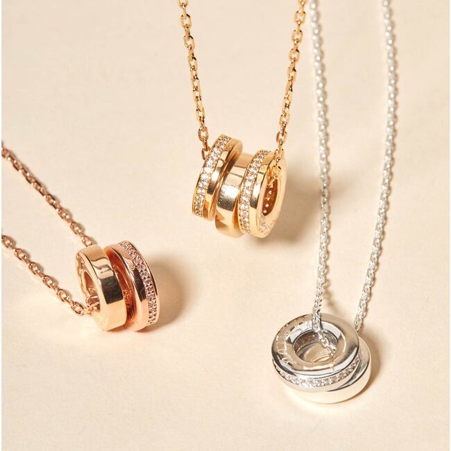 Personalized Unity Necklace, 18K Gold Plated - Necklaces - 2