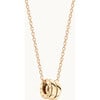 Personalized Unity Name Necklace, 18K Gold Plated - Necklaces - 2 - thumbnail