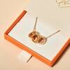 Personalized Unity Necklace, 18K Gold Plated - Necklaces - 4