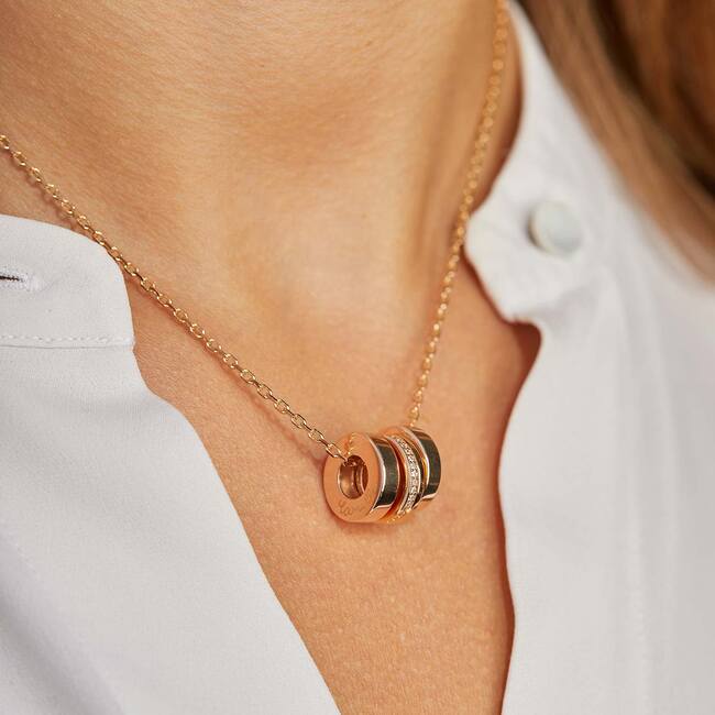 Personalized Unity Necklace, 18K Gold Plated - Necklaces - 5
