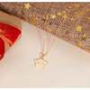 Personalized Star Necklace, 18K Gold Plated - Necklaces - 2 - thumbnail