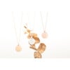 Personalized Signature Disc Necklace, 18K Rose Gold Plated - Necklaces - 3 - thumbnail