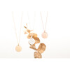 Personalized Signature Disc Necklace, 18K Gold Plated - Necklaces - 4