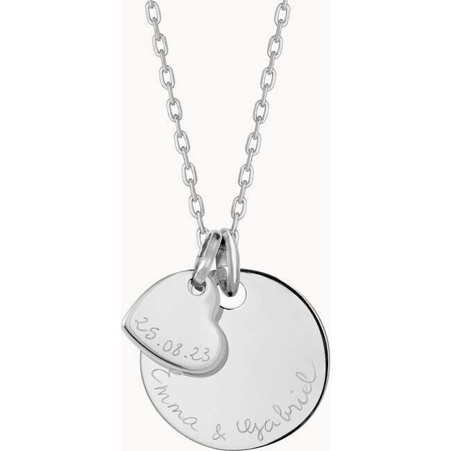 Personalized Love Necklace, Sterling Silver